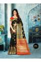 Bf Banarsi silk saree thumb 5