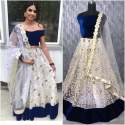 Designer Net Lehenga thumb 1