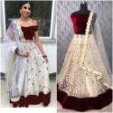 Designer Net Lehenga thumb 2