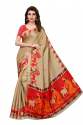 Klamkari khadi Silk Saree thumb 6