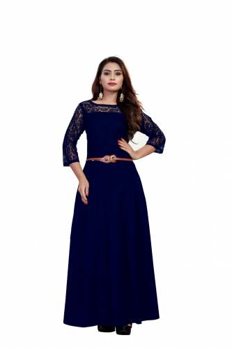 Western wear gown