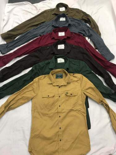 Woodland branded plain shirts by Gossip