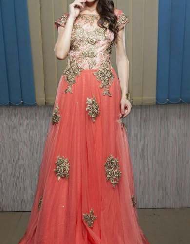 Ready Made Embroidery Long Suit For Women by Tapasya Collections