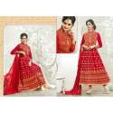red-anarkali-suits