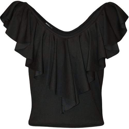 Plain Short Crop Top for Girls 