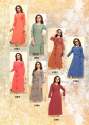 Designer Party wear Rayon Kurti 