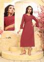 Designer Party wear Rayon Kurti  thumb 7