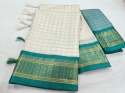 Aura Cotton Silk Saree PC-19 TAMILNADU TERNDING thumb 3
