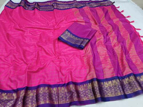 Aura Silk Cotton Saree PC-20