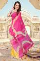 Designer Linen Cotton Digital Print Saree in Surat thumb 4