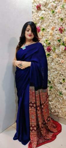 Dola Silk Digital Print Saree PC-17