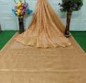 Exclusive fancy organza silk weaving sarees thumb 2