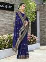 HEAVY EMBROIDERY WORK & STONE WORK SAREE thumb 4