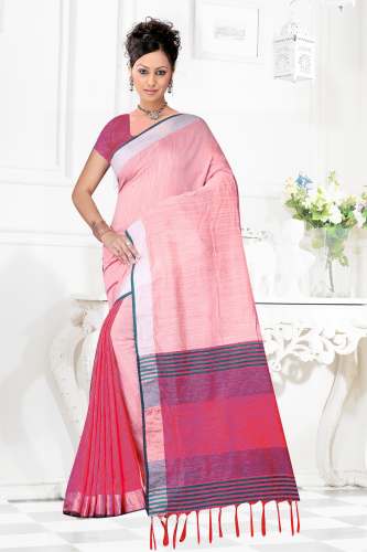 Linen Saree