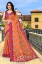 LINEN COTTON DIGITAL PRINT SAREE PC-23 thumb 3