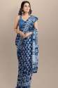 LINEN COTTON DIGITAL PRINTD SAREES PC-14 thumb 3