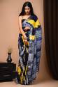 LINEN COTTON DIGITAL PRINTD SAREES PC-14 thumb 5