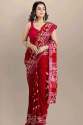 LINEN COTTON DIGITAL PRINTD SAREES PC-14 thumb 6