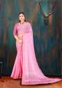 PATANKAR FAB PERESNT  FANCY CHIFFON BRASSO SAREE