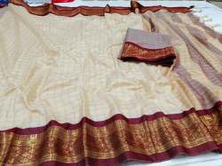 Patankar fab present   cotton silk saree