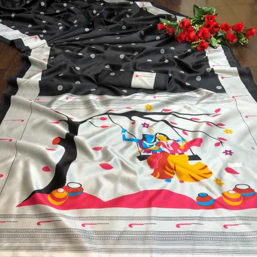 Patankar fab Present new digital printed saree