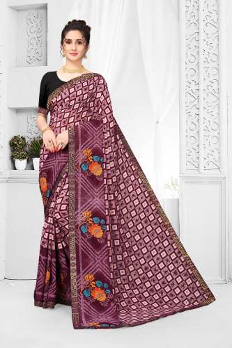 Printed Georgette Saree PF: 391