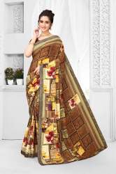 Printed Georgette Saree PF: 394 MAHARASTRA