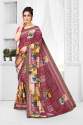 Printed Georgette Saree PF: 394 MAHARASTRA thumb 1