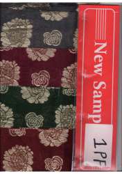 spun cotton pure zari brocade weaving fabric 01