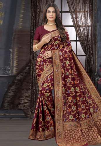 ZARI SILK WEAVING SAREE