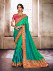 border work saree