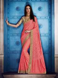 pink saree