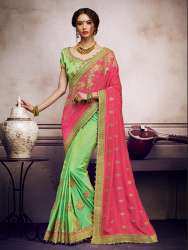 printed saree
