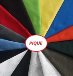 multicolor Airtex Plain Pique Fabrics 