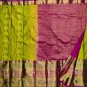 Kanchi Pattu Half Zati Silk Saree thumb 1