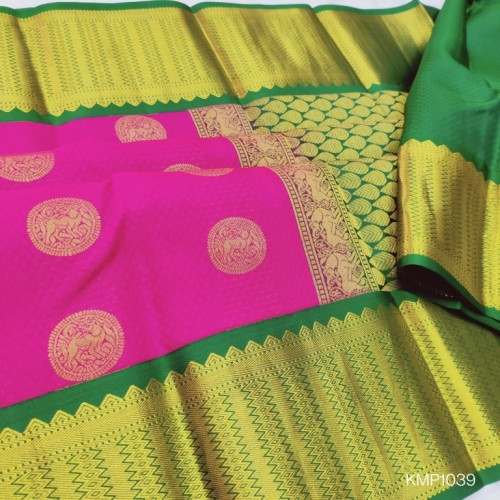 Pure Kanchi Pattu Handloom Silk Saree