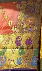 semi silk paithani saree