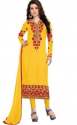 Ladies Embroidered Dress Material