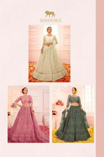 Senhora Bridal Heritage Colour Saga Vol 5 Lehenga 