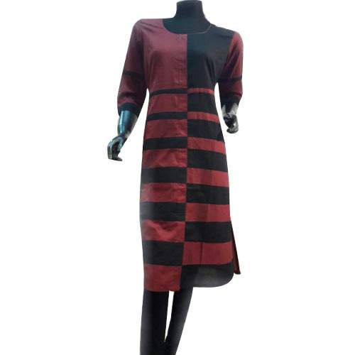 Fancy Cotton Long Kurta  by Aashi Boutique