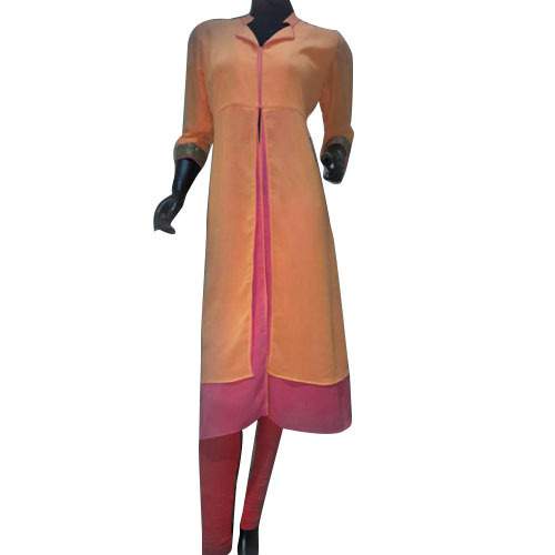Plain Front Cut Kurtis 