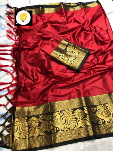Dresszip Designer Cotton Silk Fastive Saree