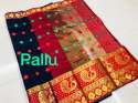 Pure Cotton Silk Saree With Contrast Pallu thumb 6