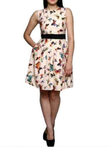 Printed One Piece Dress