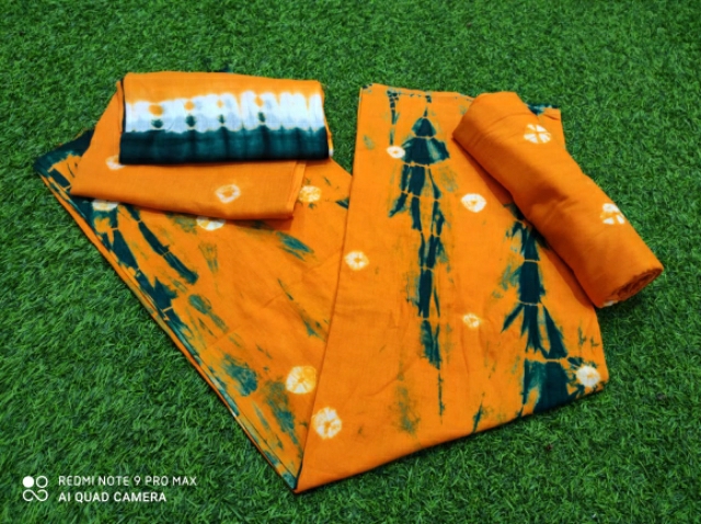 Batik dress material 