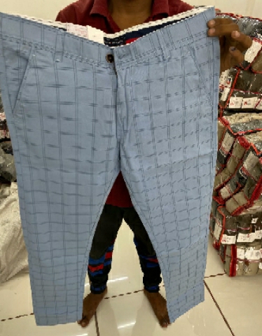 Women Chex Straight Pant  Green  Printed Pant  Trousers  Bottomwear   Fabrika16