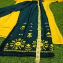 Embroided  Kurti Plazo Set thumb 1