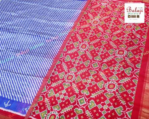 Indian Banarasi Patola Silk Saree  by Balaji Patola