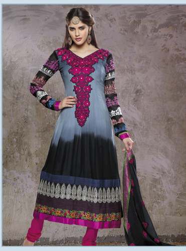 Designer Georgette Salwar Kameez by Manjaree In