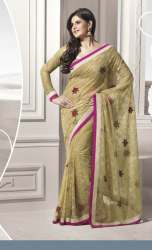 Flower Work Designer Saree